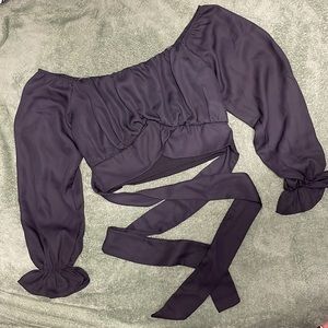 Off The Shoulder Crop Top